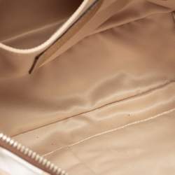 Coach Beige/White Signature Canvas Penelope Hobo