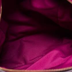Coach Pink Leather And Nylon Charlie Backpack