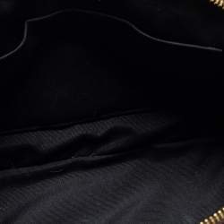 Pre Owned Coach Brown Signature Coated Canvas and Leather Mini Sierra Satchel