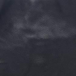 Pre Owned Coach Black Pebbled Leather Edie 31 Shoulder Bag