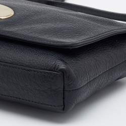 Pre Owned Coach Black Leather Crosstown Crossbody Bag