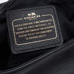 Pre Owned Coach Black Leather Crosstown Crossbody Bag