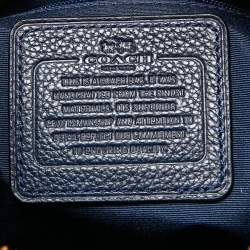 Pre Owned حقيبة هوبو كوتش ميدنايت جلد أزرق داكن