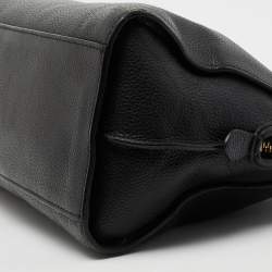 Coach Black Pebbled Leather Small Nolita Satchel