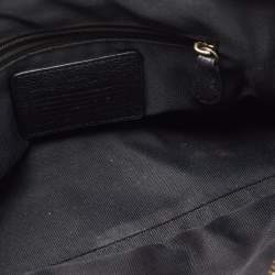 Coach Black Pebbled Leather Small Nolita Satchel