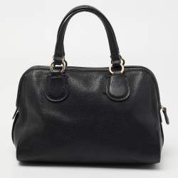 Coach Black Pebbled Leather Small Nolita Satchel