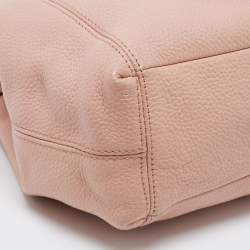 Coach Pink Pebbled Leather Lexy Tote