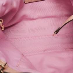 Coach Pink Pebbled Leather Lexy Tote