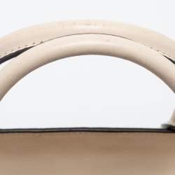 Pre Owned Coach White Leather Swagger Tote