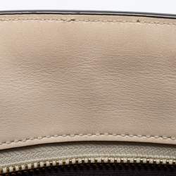 Pre Owned Coach White Leather Swagger Tote