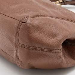 Pre Owned Coach Brown Leather Lexy Tote
