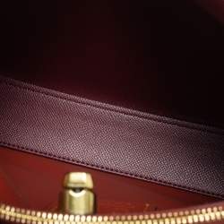 Pre Owned Coach Beige/Brown Signature Coated Canvas and Leather Willow Shoulder Bag