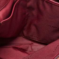 Coach Burgundy Leather Mercer 35 Satchel