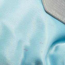 Pre Owned Coach Grey Op Art Canvas and Leather Madison Maggie Shoulder Bag