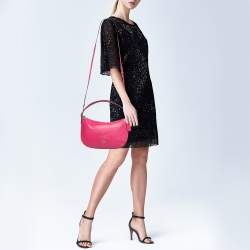 Coach Pink Leather Chelsea Shoulder Bag