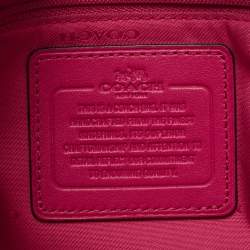 Coach Pink Leather Chelsea Shoulder Bag