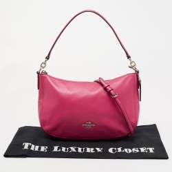Coach Pink Leather Chelsea Shoulder Bag