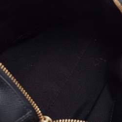Pre Owned Coach Black Leather Mini Bennett Satchel