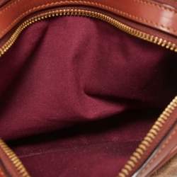 Coach Brown/Beige Coated Canvas and Leather Willow Crossbody Bag