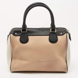 Pre Owned Coach Multicolor Leather Mini Bennett Satchel