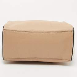 Pre Owned Coach Multicolor Leather Mini Bennett Satchel
