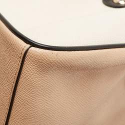 Pre Owned Coach Multicolor Leather Mini Bennett Satchel