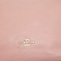 Pre Owned حقيبة كروس كوتش آبي دوفل جلد بنفسجي ميني 