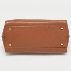Pre Owned Coach Brown Leather Nolita Satchel