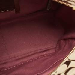 Coach Multicolor Canvas Suede and Leather Patchwork Tote