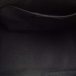 Pre Owned Coach Black/Grey Signature Canvas and Leather Crosby Carryall Tote