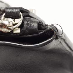 Pre Owned Coach Black/Grey Signature Canvas and Leather Crosby Carryall Tote