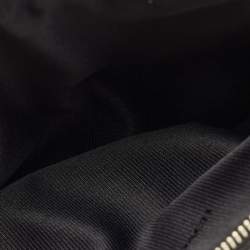 Pre Owned Coach Black/Grey Signature Canvas and Leather Crosby Carryall Tote