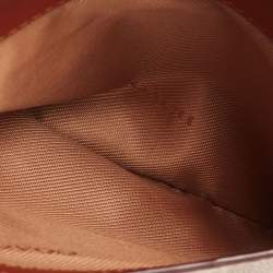 Pre Owned Coach Brown Signature Coated Canvas Camera Bag