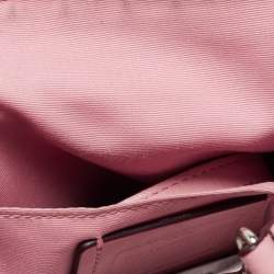 Pre Owned Coach Pink Leather Small Kelsey Satchel