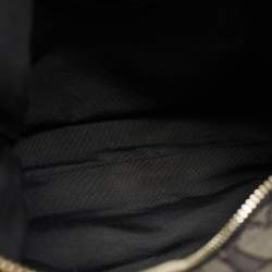 Coach Black Signature Canvas and Leather Celeste Hobo