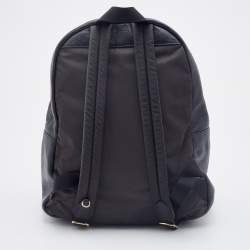 Coach Black Grained Leather Mini Charlie Backpack