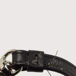 Coach Black/Grey Signature Canvas and Leather Shoulder Bag