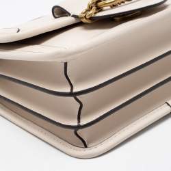 Coach Off White Leather Hero Top Handle Bag