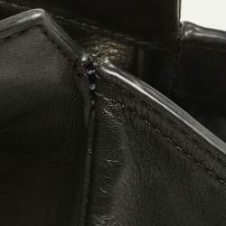 Pre Owned Coach Black Leather Tanner Tote