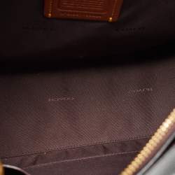Coach Black Patent Leather Quinn Satchel