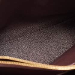 Coach Red Grained Leather Charlie Carryall Tote