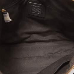 Coach Brown Signature Coated Canvas Ava Tote