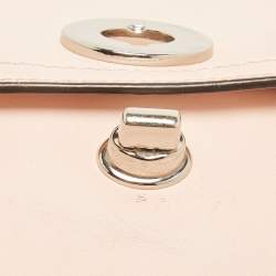 Pre Owned Coach Pink Leather Legacy Romy Top Handle Bag