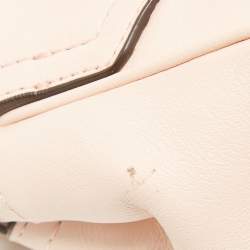 Pre Owned Coach Pink Leather Legacy Romy Top Handle Bag