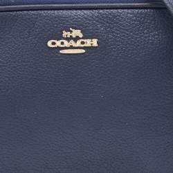 Coach Blue Leather Saddie Crossbody Bag