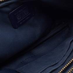 Coach Blue Leather Saddie Crossbody Bag