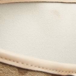 Coach Beige Signature Coated Canvas Park Metro Shopper Tote