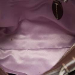 Pre Owned Coach Dark Brown Leather Penelope Tote
