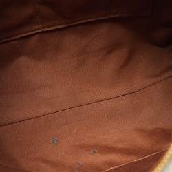 مملوكة مسبقًا Coach Brown Signature Coated Canvas and Leather Top Zip Tote