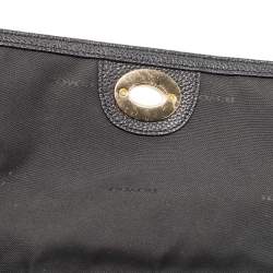 Pre Owned Coach Black Leather Crosstown Turnlock Crossbody Bag